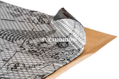 Купить Вибродемпфирующий материал STP Silver (2x470x750 мм) | Svetodiod96.ru