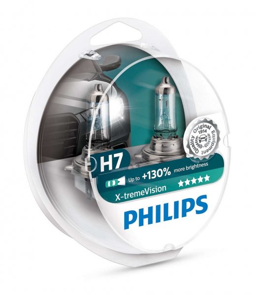 PHILIPS X-treme Vision (H7, 12972XV+S2)