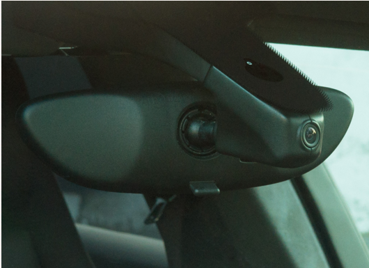 Видеорегистратор AXiOM split Car Vision 1100 FHD Porsche Edition (в кожухе зеркала)