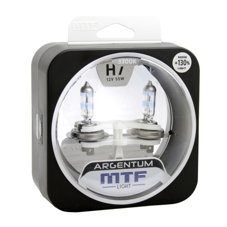 MTF Light H7 12V 55W Argentum +130% 3300K