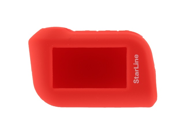 Чехол силиконовый для брелка StarLine A93 красный