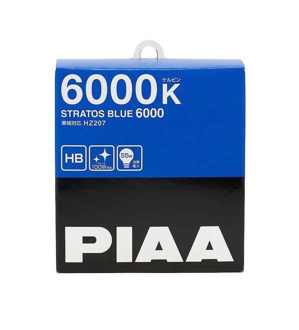 PIAA STRATOS BLUE (HB3/HB4) HZ-207 (6000K) 55W