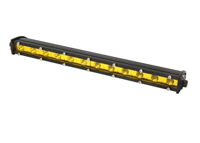 Светодиодная фара-балка CL-36W S Y(SLIM)-EC Желтая 12 LED CREE х 3W, 36W, направленный свет, 9-32V