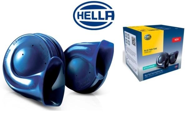 Звуковой сигнал Hella 12V TC16 (72W, 400/500 Hz,105-118dB) TE16 рожок синий 3FH 012 010-801
