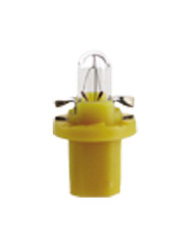 Лампа автомобильная Narva BAX 12V-1,5W (BX8,5d) yellow 17050