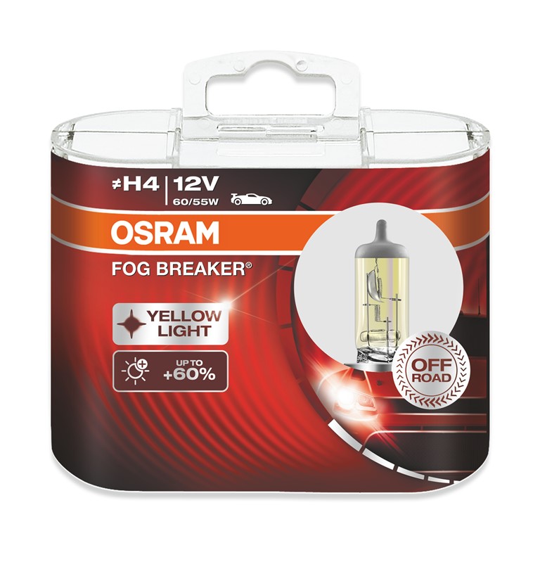OSRAM FOG BREAKER (H4, 62193FBR-DUOBOX)