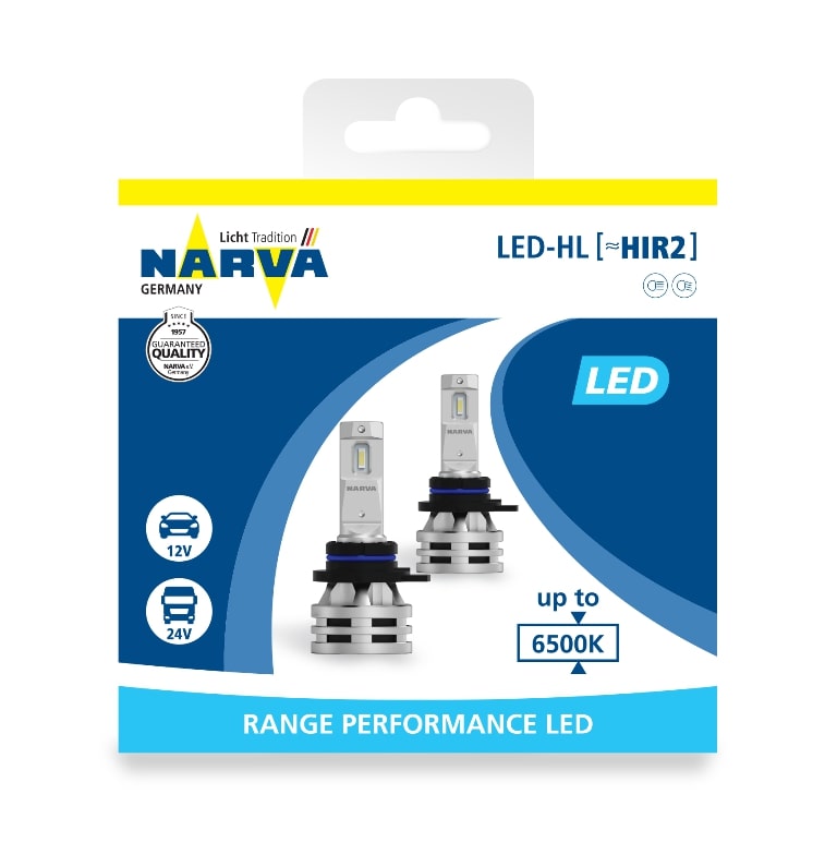 Светодиодная автомобильная лампа NARVA Range Performance LED (HIR2(9012), 18044)