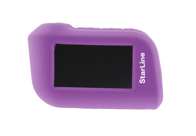 Чехол силиконовый для брелка StarLine A93 фиолетовый