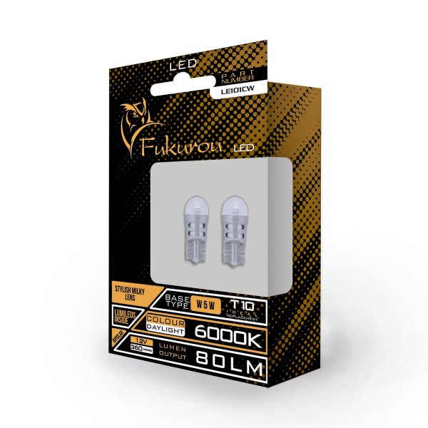 Fukurou W5W 12V 6000K LED