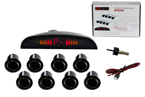 Парковочная система INTERPOWER IP-816 N08 Black