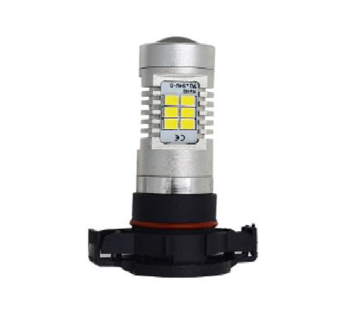 Светодиодная лампа H16/PSX24W/PS19W 21 LED 2835 с линзой