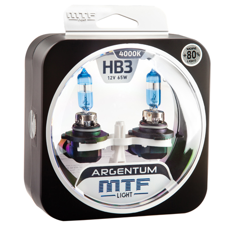 MTF Light HB3 9005 12V 65W Argentum +80% 4000K