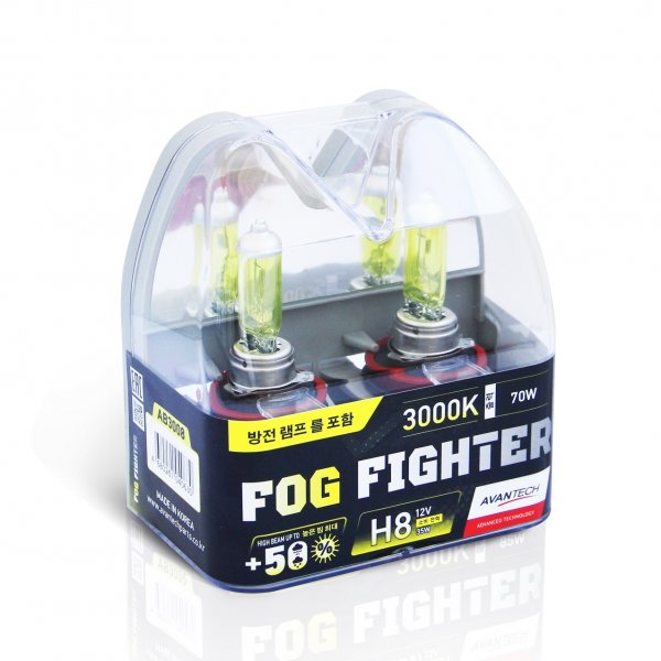 Avantech FOG FIGHTER H8 12V 35W (70W) 3000K