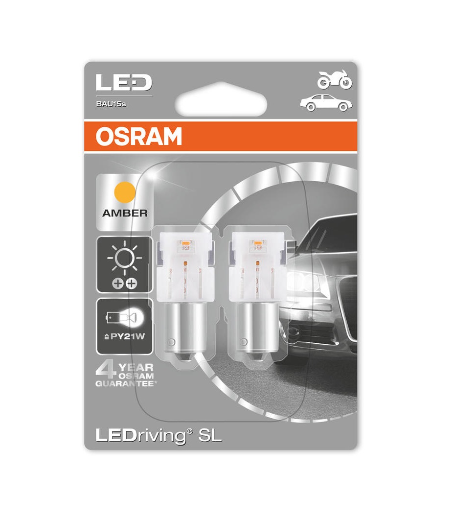 OSRAM LEDriving - Standard (PY21W, 7459YE-02B)