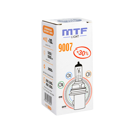 MTF Light HB5 9007 12V 65/55W Standard +30% 2900K