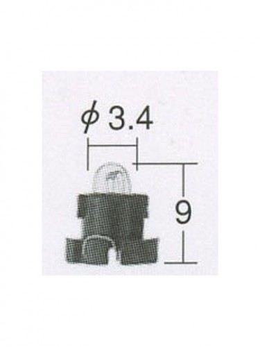 Лампа дополнительного освещения Koito 14V 40mA T3 1560