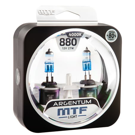 MTF Light H27 880 12V 27W Argentum +80% 4000K