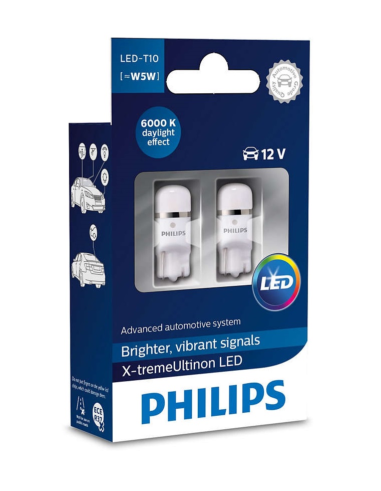Philips X-tremeUltinon LED (T10, 127996000KX2)