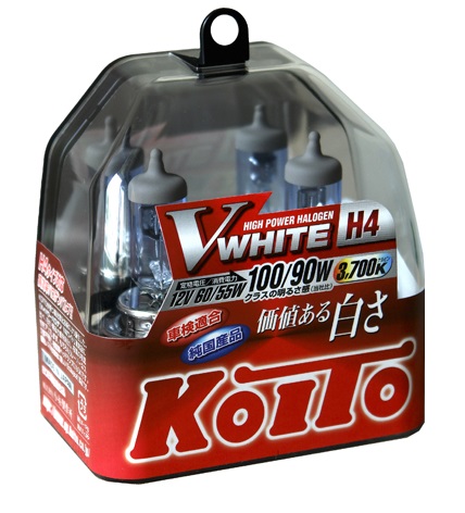 Koito Whitebeam III H4 12V-60/55W (100/90W) P0746W