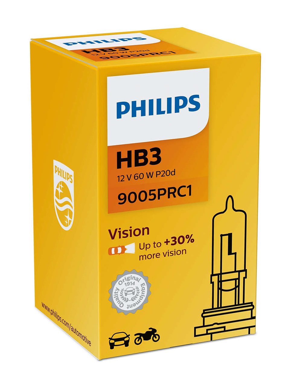 PHILIPS VISION (HB3, 9005PRC1)