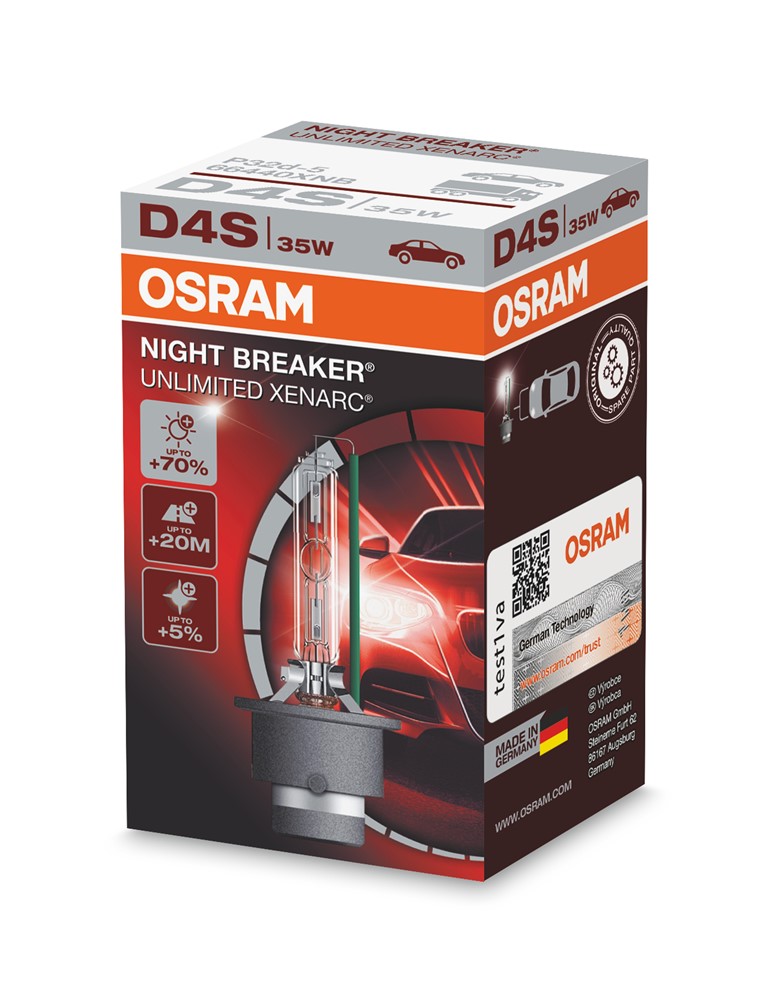 OSRAM XENARC NIGHT BREAKER UNLIMITED (D4S, 66440XNB)