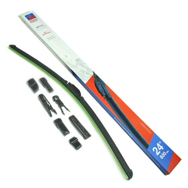 Щетка стеклоочистителя бескаркасная Double Force 575 мм (23")