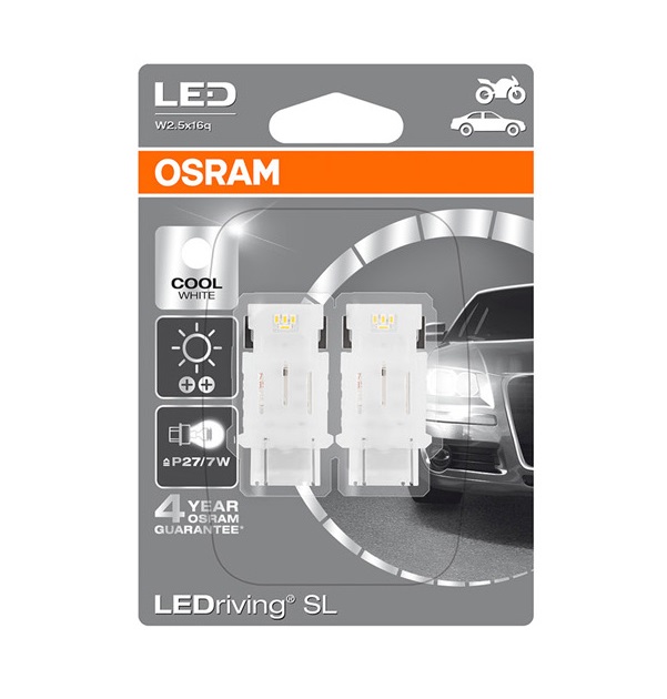 OSRAM LEDriving SL - Standard (P27/7W, 3157DWP-02B)