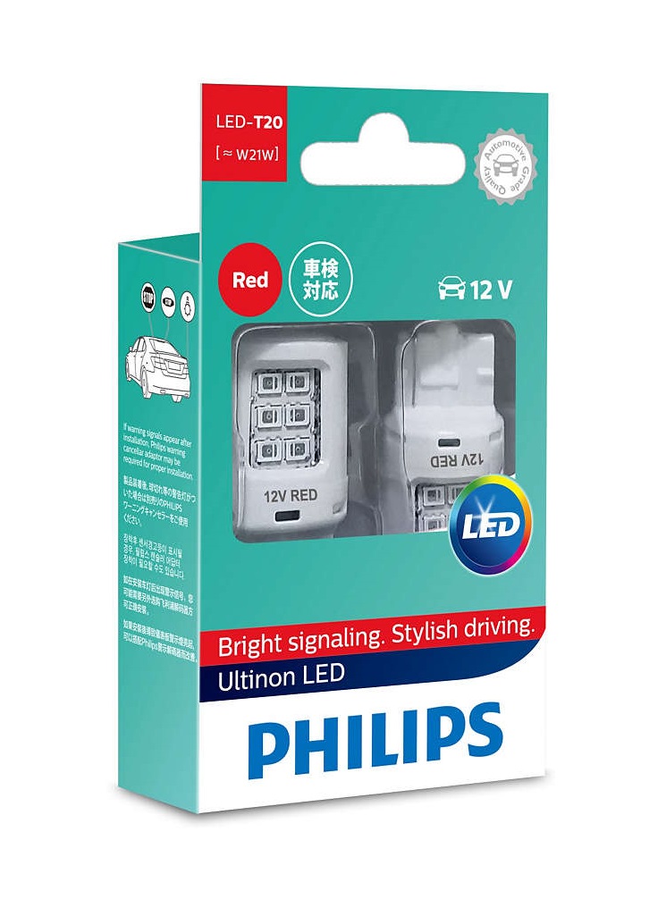 Philips Ultinon LED (W21W, 11065ULRX2)