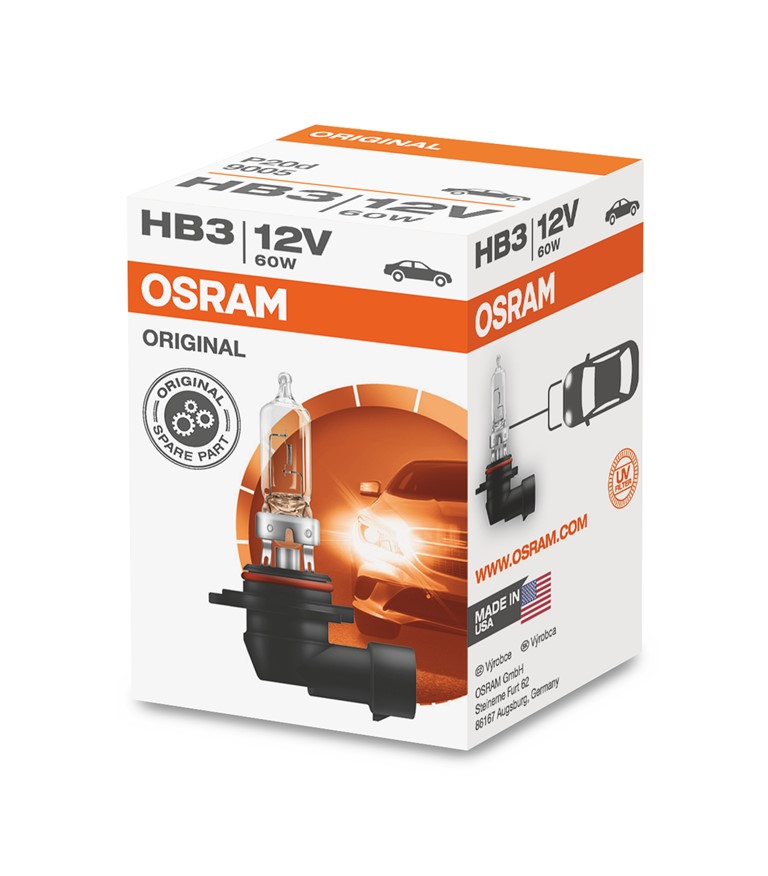 OSRAM ORIGINAL LINE 12V (HB3, 9005)