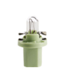 Лампа автомобильная Narva BAX 12V-2W (BAX8,5d) light-green 17052