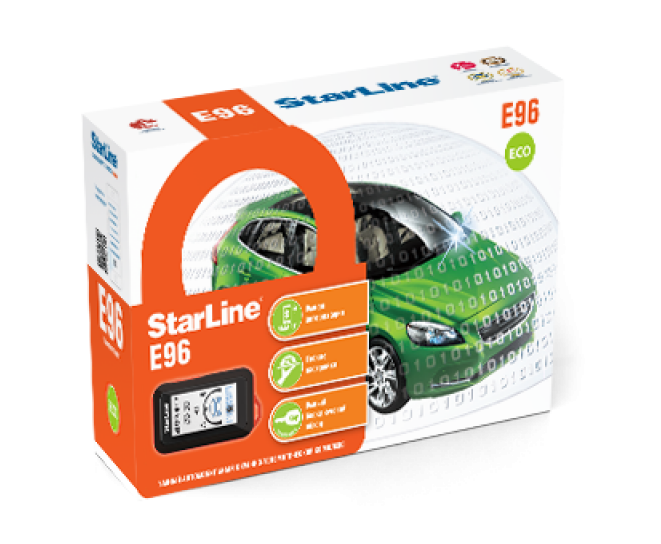 Сигнализация Starline E96 v2 BT ECO 2CAN+4LIN