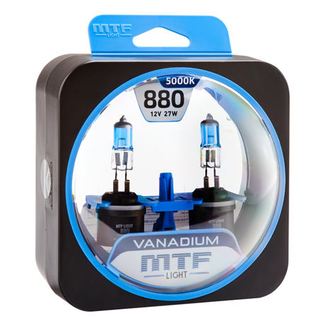 MTF Light H27 880 12V 27W Vanadium 5000К
