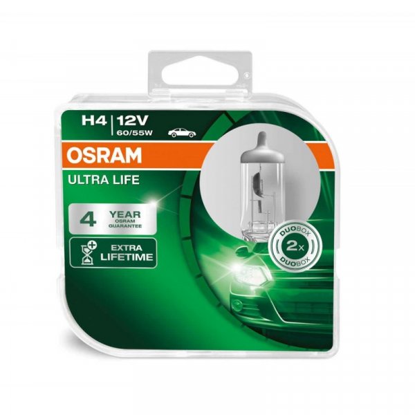 OSRAM ULTRA LIFE (H4, 64193ULT-DUOBOX)