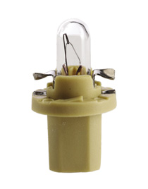 Лампа автомобильная Narva BAX 12V-1,5W (B8,5d) beige 17049
