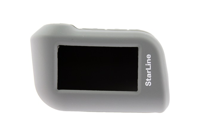 Чехол силиконовый для брелка StarLine A93 серый