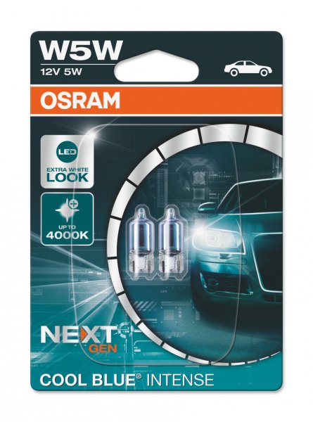 OSRAM COOL BLUE INTENSE (NEXT GEN) (W5W, 2825CBN-02B)