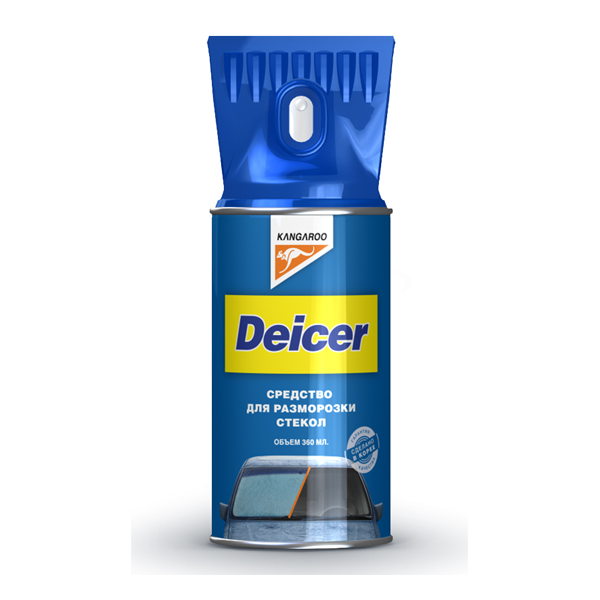 Средство для разморозки стекол DEICER, (350ml)