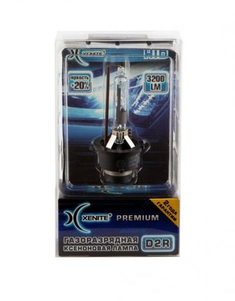 Лампа Xenite Premium D2R (5000K) +20%