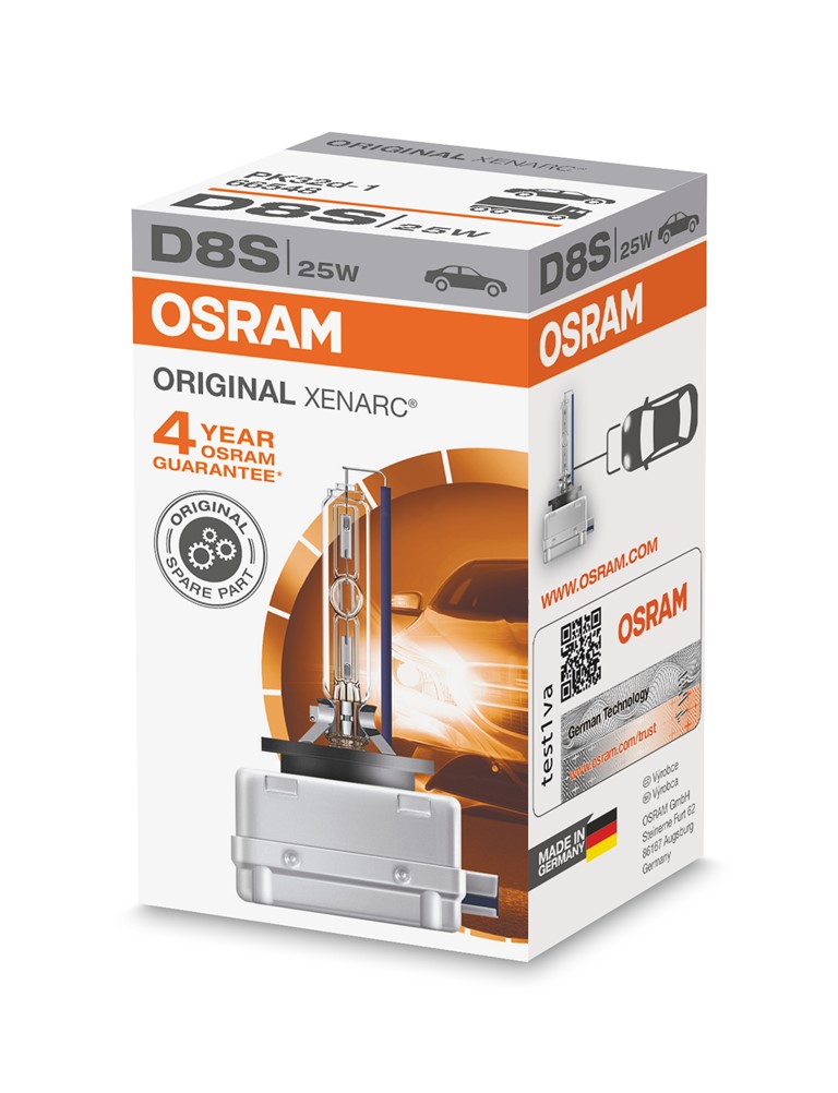 OSRAM XENARC ORIGINAL (D8S, 66548)