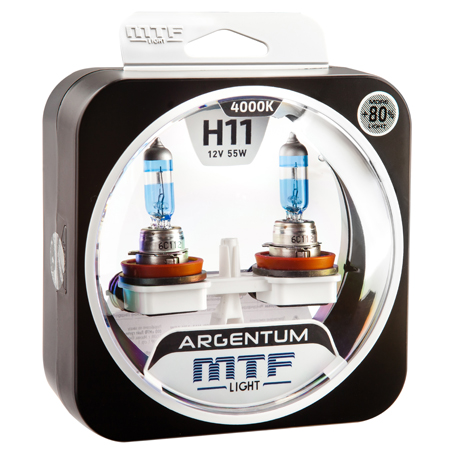 MTF Light H11 12V 55W Argentum +80% 4000K