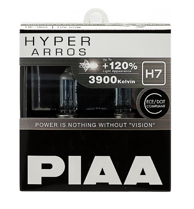 PIAA HYPER ARROS (H7) HE-903 (3900K) 55W