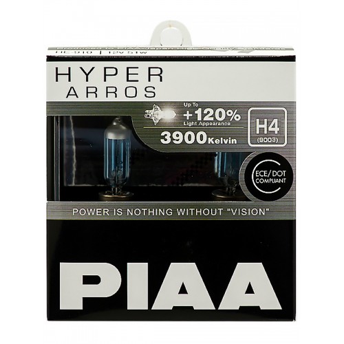 PIAA HYPER ARROS (H4) HE-900 (3900K) 60/55W