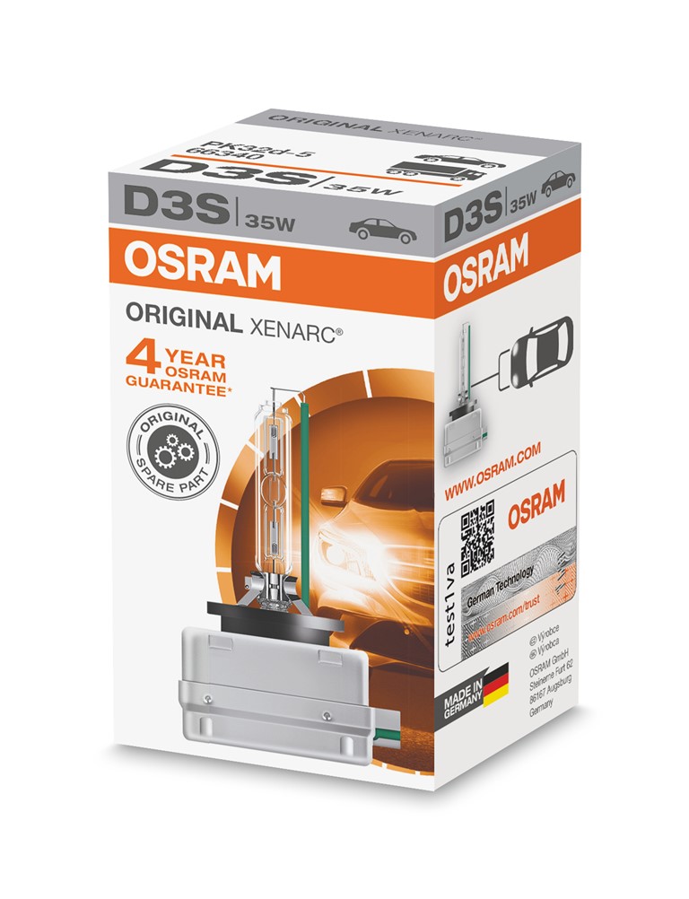 OSRAM XENARC ORIGINAL (D3S, 66340)