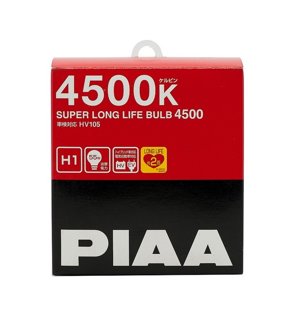 PIAA SUPER LONG LIFE (H1) HV-105 (4500K) 55W