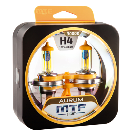 MTF Light H4 12V 60/55W AURUM 3000К