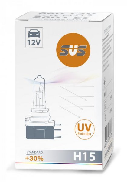 SVS Standard +30% H15 15/55W