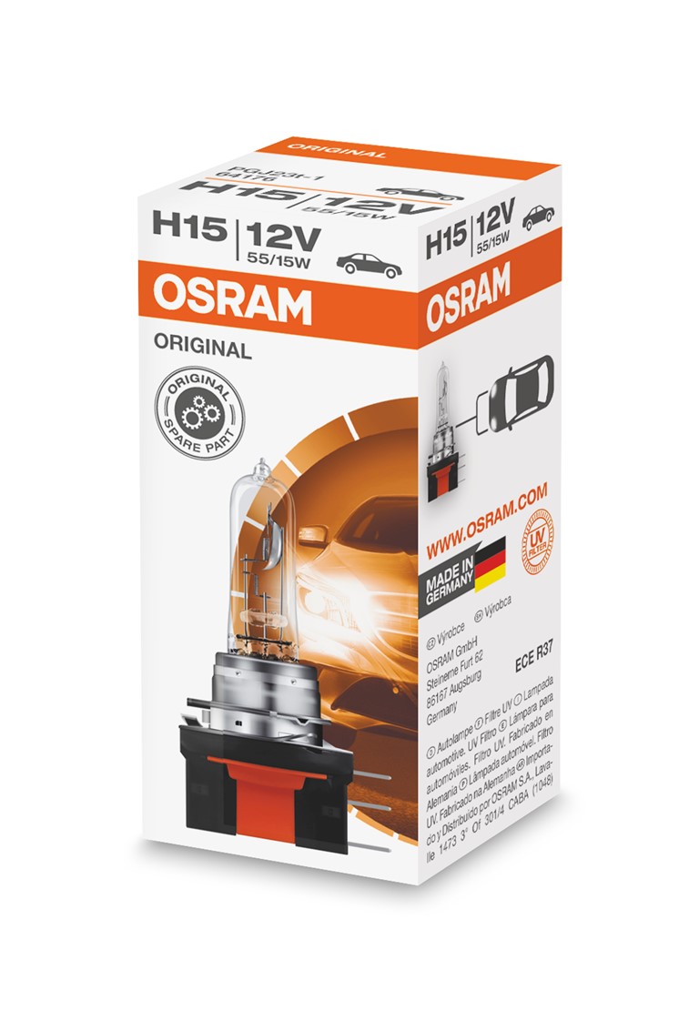 OSRAM ORIGINAL LINE 12V (H15, 64176)