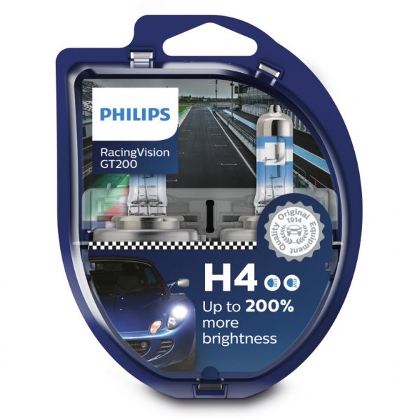 PHILIPS Racing Vision GT200 (H4, 12342RGTS2)