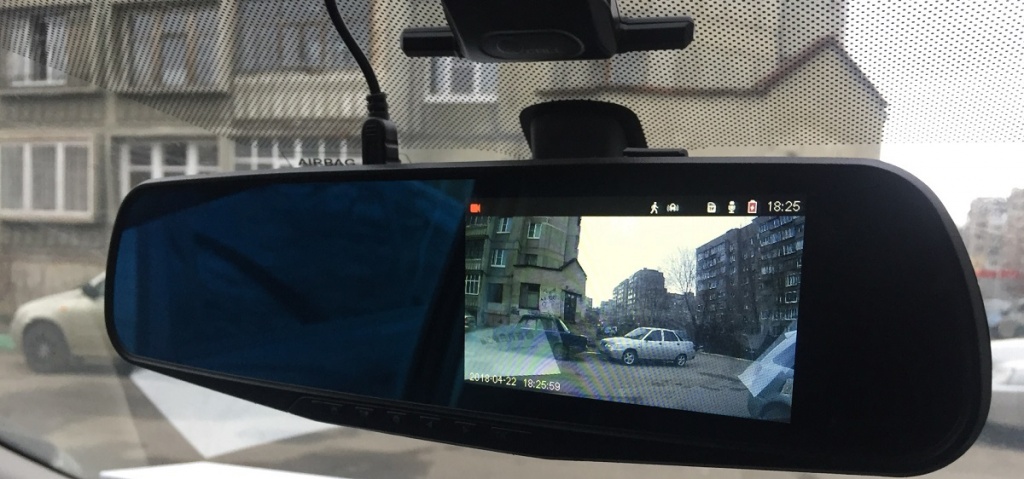 Зеркало заднего вида с камерой ASPIRING REFLEX 5