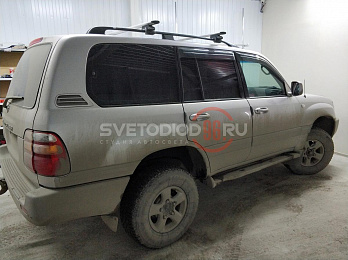 Установка кнопки старт стоп Toyota Land Cruiser 100 6